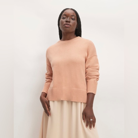 NWT Everlane The Organic Cotton Crew Sweater - Picture 2 of 14